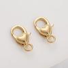 Plated Heart Keychain Lobster Clasp for DIY Jewelry Accessories