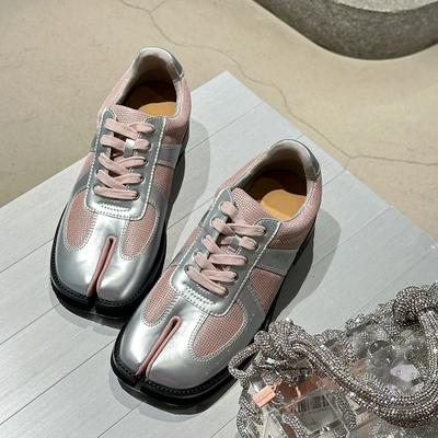Retro Koreaanse Stijl Tabi Split-Teen Platte Schoenen Casual Klassieke Match Alle Dexun Platte Schoenen Mannen Vrouwen Comfortabel