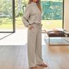 Two Piece Sets For Women Casual Loose Long Sleeve Shirts And High Waisted Drawstring Shorts Tracksuit Fall Outfits