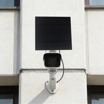 Solar Panel 4.4W 12V Monocrystalline Solar Charger 9-12V Batteries Outdoor Surveillance Cameras Car Battery