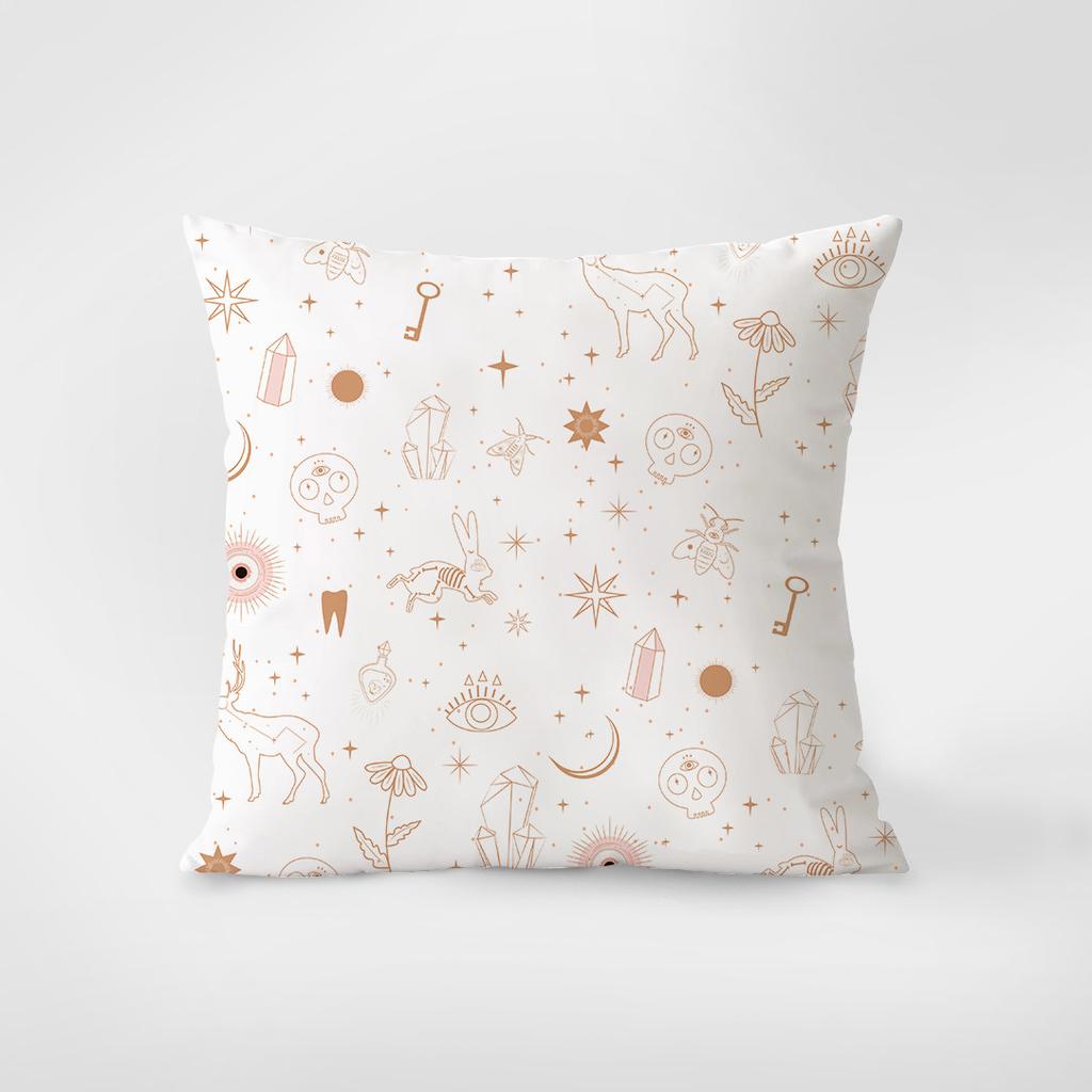 New Cosmic Astrology Pattern Pillow Case Bohemian Style Cushion Cover For Bedroom Living Room Home Decorative Pillowcase