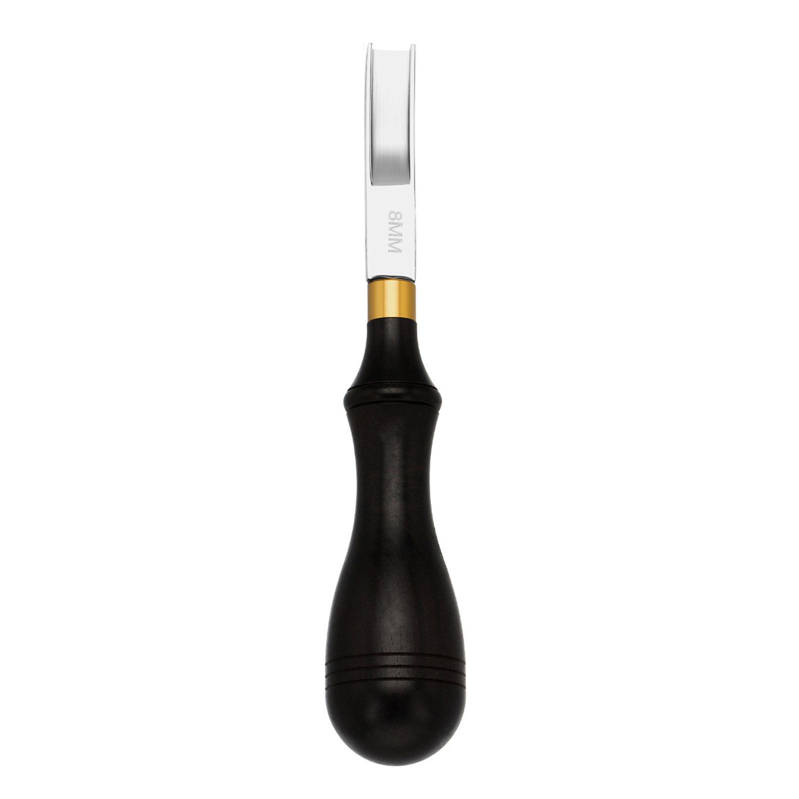 Leather Edging Beveler Tool Wood Handle Leather Skiver Tool Leather Edging Trimming Tool Leather Edging Skiving Tool