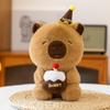 Cute Capybara Plush Toy Claw Catching Machine Doll Love Guinea Pig Wedding Sprinkle Event Gift Cards