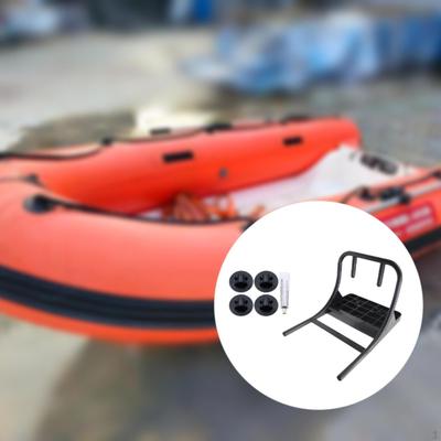 Boat Motor Mount Bracket with Buckles Stable High Performance Holder Kitfor Kayak Canoe