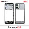 Middle Frame For Moto E13 E22i Middle Housing Cover with Side Buttons Lens Frame Replacement Parts
