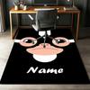 Custom Name Gremlins Printed Carpet,Rug for Office Chair Living Room Bedroom Kitchen Room Decor Gifts.
