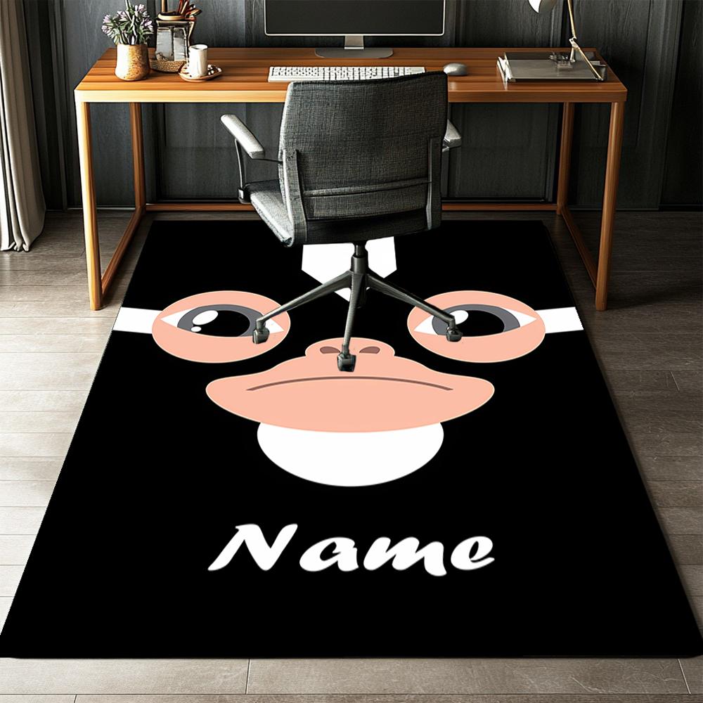 Custom Name Gremlins Printed Carpet,Rug for Office Chair Living Room Bedroom Kitchen Room Decor Gifts.