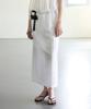 Ollibeudeollibeu Linen-Like H-Line Elastic Skirt Ow6Ms4190