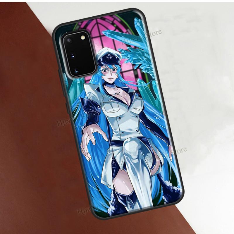 Esdeath Akame Ga Kill Anime Cover For Samsung Galaxy S22 Ultra S21 S20 FE Note 20 S8 S9 S10 Note 10 Plus Phone Case