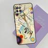 Wassily Kandinsky Abstract Artistic Cover For Oppo A78 A98 A74 A54 A94 A15 A16 A17 A52 A72 A76 A96 A53 A57S A58 A5 A9 Phone Case