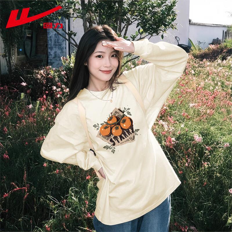 Warrior Women s Pure Cotton Long-Sleeve T-Shirt Spring 2026 L
