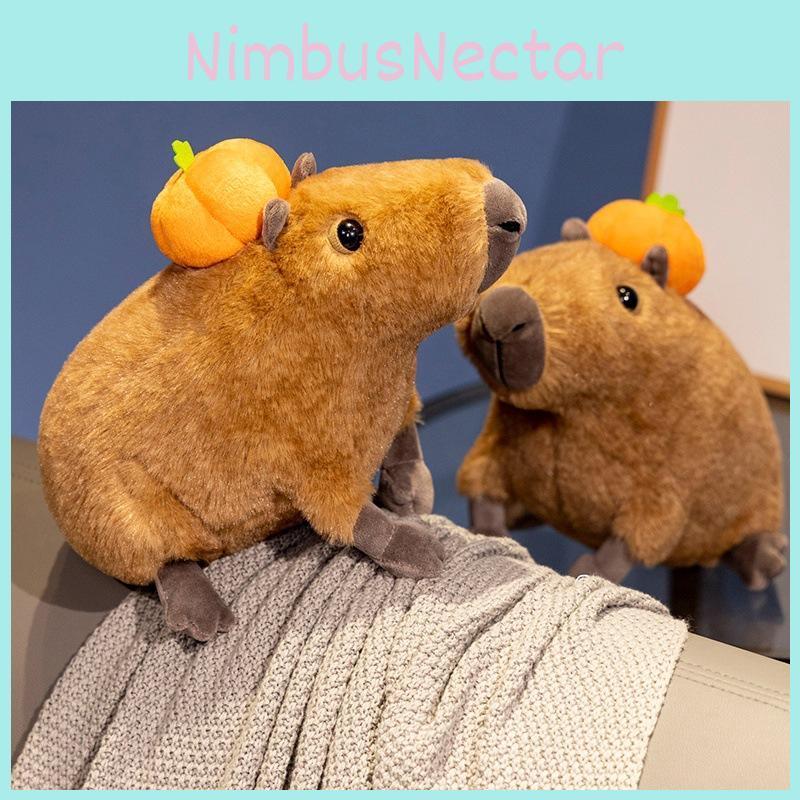 Capybara Plysj Gresskar Leke Kosedyr Dukke Dekorasjon Gave 30cm Samlere