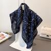 70*70Cm Luxury Cashew Square Scarves For Women Soft Stain Neck Scarf Shawl Warp Elegant Neckerchief Bandanas Paisley Print Hijab