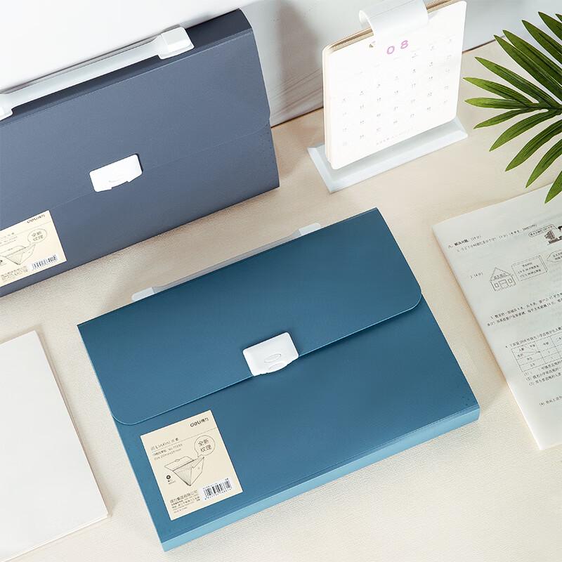 Deli A4 Accordion File Folder