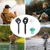 Rubber Beads Carp Fish Hook Accessories Compact Design Portable Universal Simple Installation Fish Hook Stopper Kit