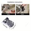 Foldable Bicycle Rear Foot Pegs Universal For Mountain Bike Passenger Foot Rest Pedal Mtb Rear Seat