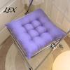 Car Seat Comfort Cushion Square Chair with Ties, Ultra Soft Office Cushion, 15.75"x15.75" Breathable Pad for Home Work All Seasons