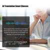 AI Translator Glasses for Men Women Support Multi Platform Multifunction Bluetooth-compatible Audios Eyewear