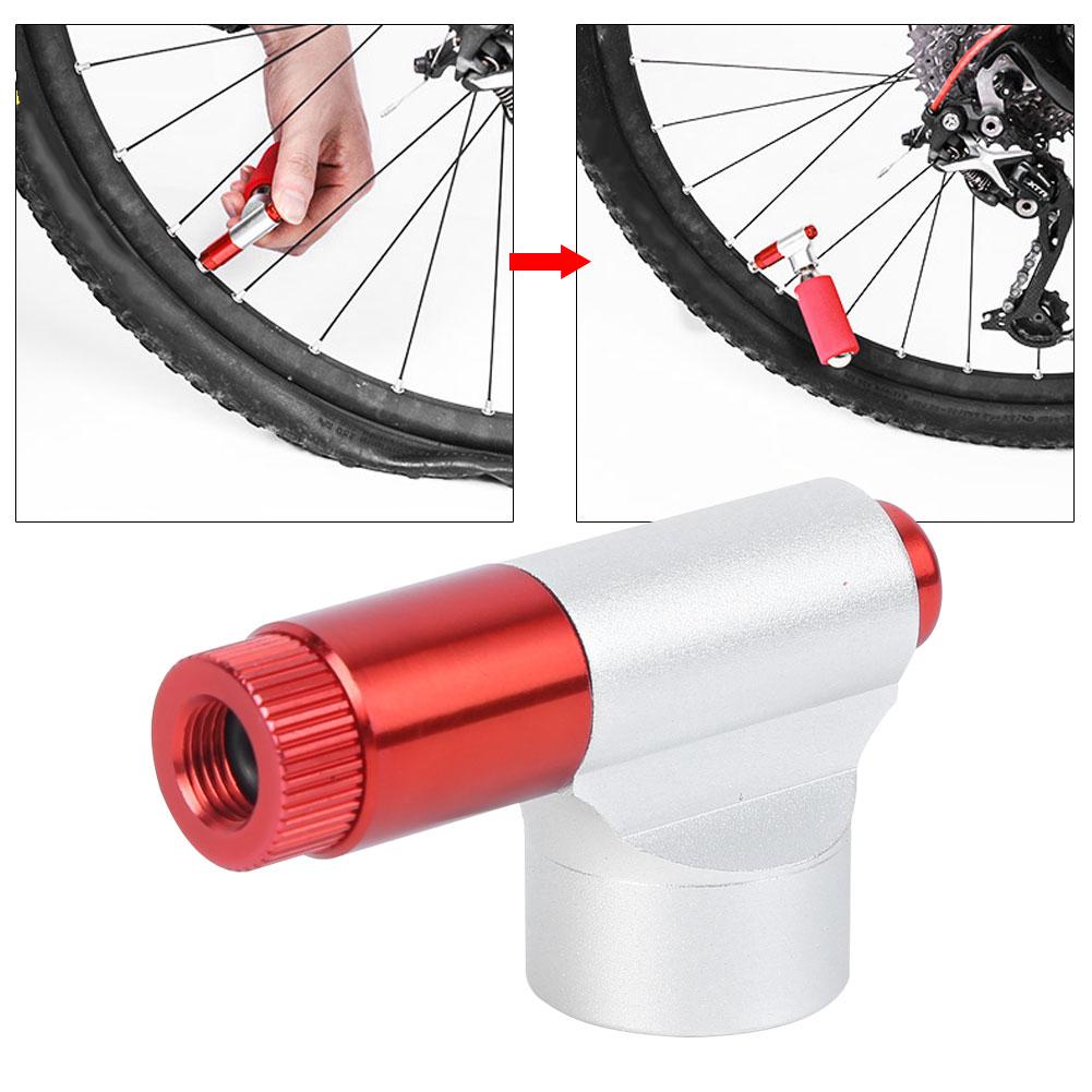 Bike Carbon Dioxide CO2 Mini Inflator Presta Valve Inflatable Mouth Portable Mountain Bicycle