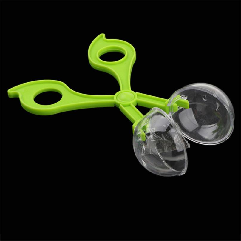 Plastic Scissor Clamp & Tweezers Nature Exploration Toy Kit for Kids Plant Insect Study Tool