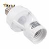 AC100-240V PIR Motion Sensor E27 Socket Converter Lamp Base Intelligent Switch Light Bulb Holder Infrared Sensor Switch