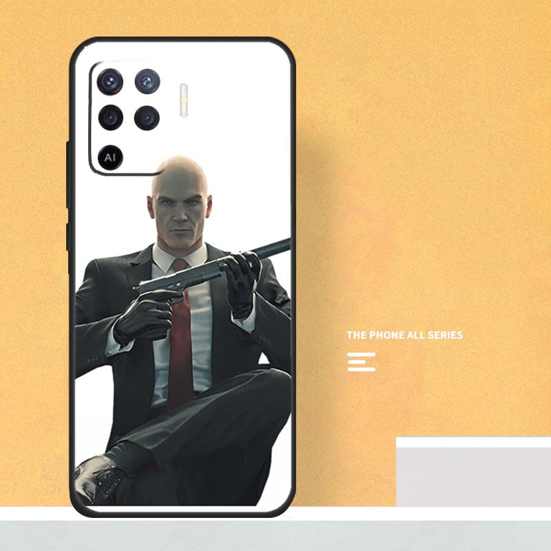 Man Hitman Agent Case For Oppo A74 A94 A54 A15 A17 A57 A6 A5 Pro A16 A76 A96 A40 A60 A80 A18 A38 A58 A78 A98