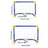 Foldable Kids Soccer Goal High-Strength Frame Indoor Soccer Post Frame Kit  Team Games
