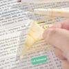 126Sheets Aesthetic Stationery Pull-Out Label Stickers Sticky Notes  School Office
