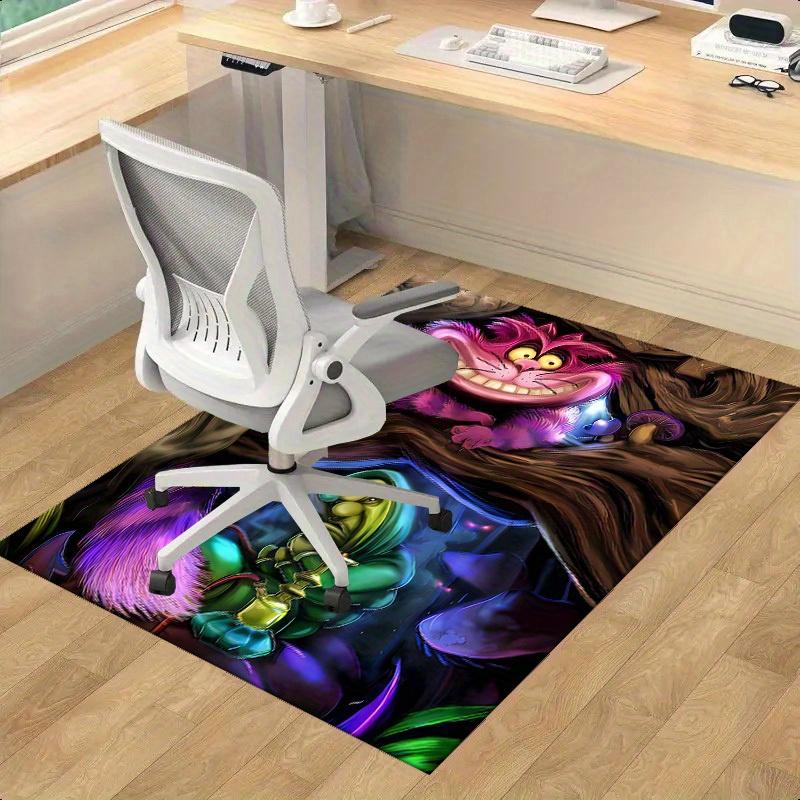

1pc,Cheshire Cat Fantasy Rug - Magical Home Decor, Office Carpet, Gift for Book Lovers, Outdoor Rug, Unique ArtL042 60cm by 90cm