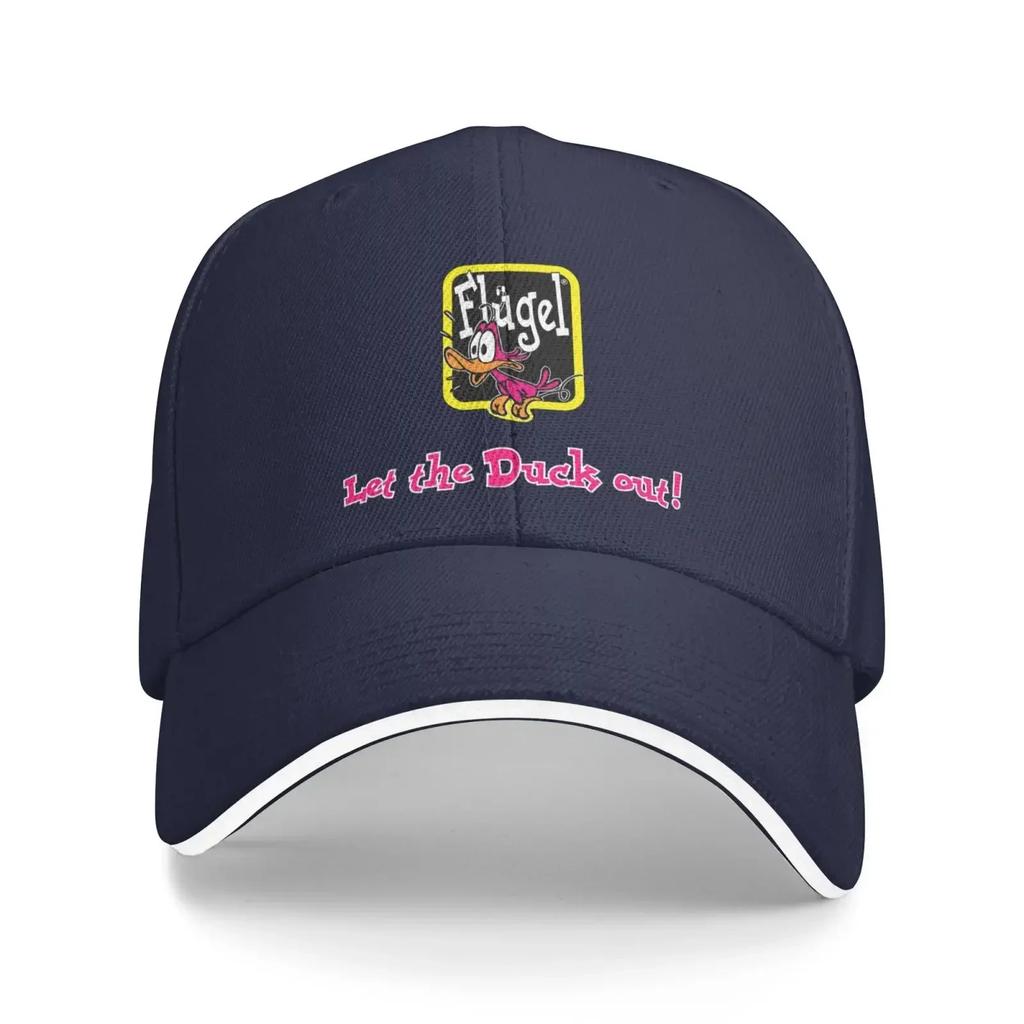 2022 New Arrival Flugel Let The Duck Out Cap Baseball Caps Curved Hip Hop Hats Fashion Outdoor Adjustable Dad Hat for Unisex