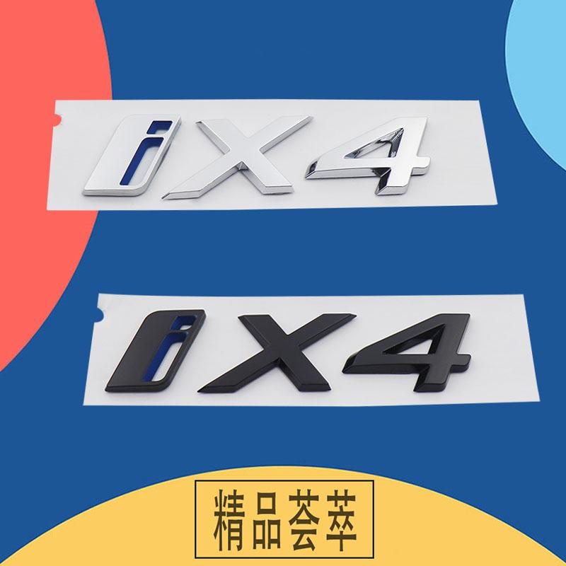3D Premium IX4 i X4 for IX4 i X4 Electric Cars Engine Hood Fender trunk Tail Rear Decal Emblem Badge Sticker