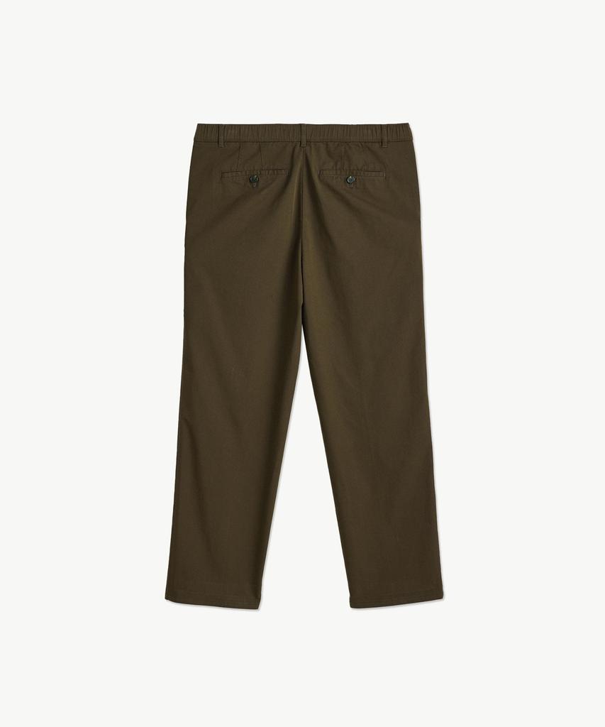 STCO Vibe Shift Coolmax Half Elastic Waist Chino Pants_Khaki (Semi-Wide Fit)_Lpaxb02Esk