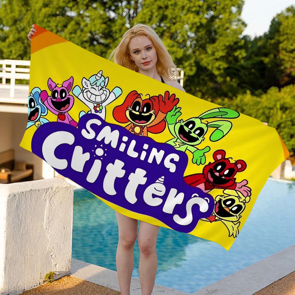 S-Smiling C-Critterss C-CATNAPs D-DOGDAYs Kitchen Microfiber Beach Towel Absorbent Quick Dry Soft Yoga Swimming Resort Climbing Towel