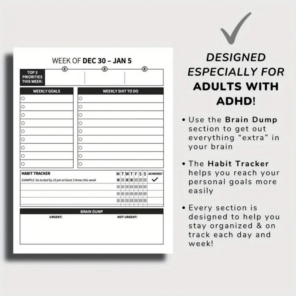 148 Seiten Planer Tagesorganisatoren A5 Zeitmanagement Terminkalender Gewohnheitstracker