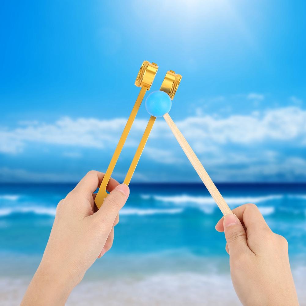 C128HZ Aluminum Ear Cleaning Tuning Fork Neurological Sound Healing Tuning Fork Sound Hammer