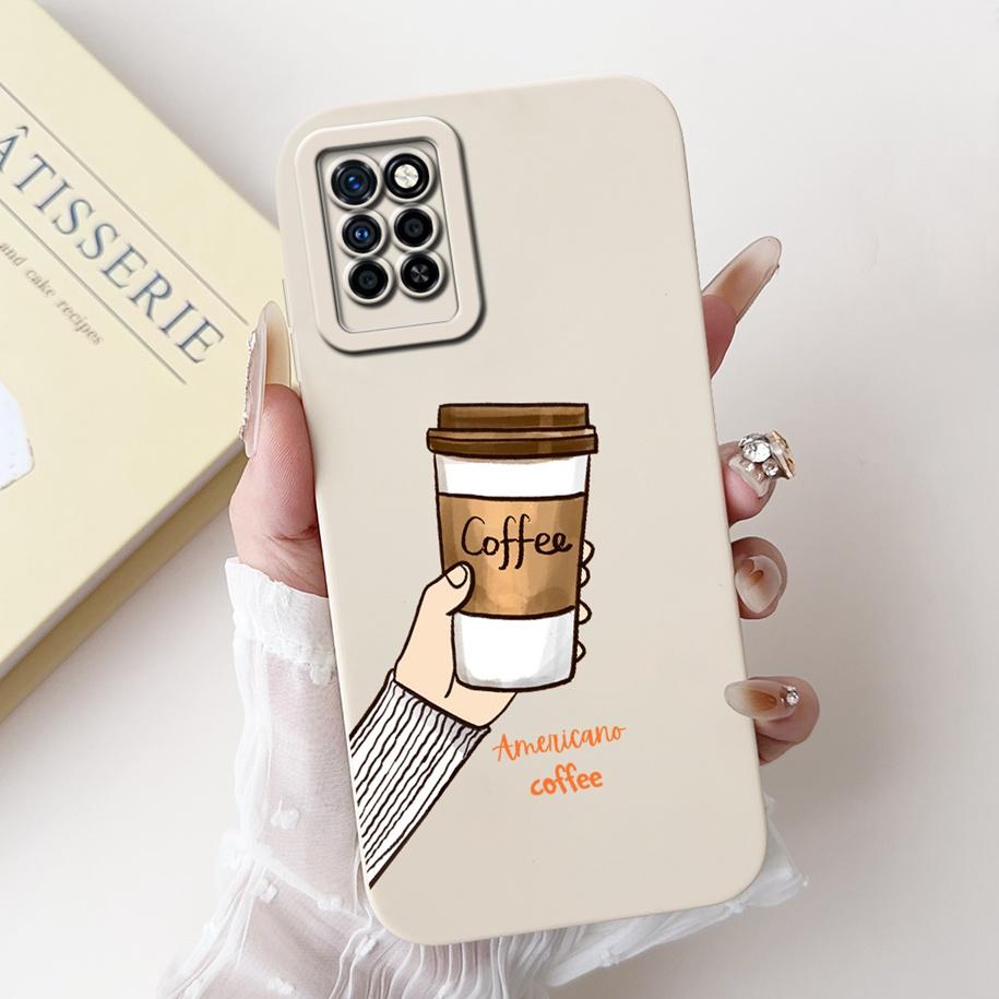 For Infinix Note 10 Pro Case X695 X695D Cover Fashion Painted Soft Silicone Phone Cases For Infinix Note 10 Note10 Pro NFC Funda