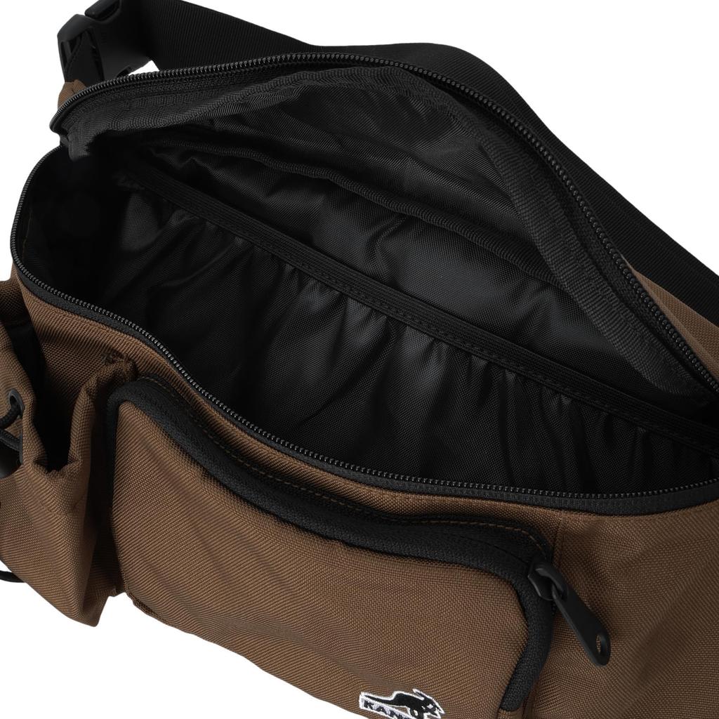 LOOP Body Bag Waist 2WAY Town Casual Leisure Travel Lightweight Multifunctional Camel [Kangol] 250-3090-23