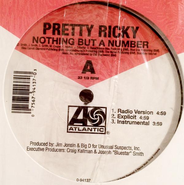 12inch Record PRETTY RICKY - Nothing But A Number 094137 Atlantic 2005 US Rap & Hip-Hop/R&B Used