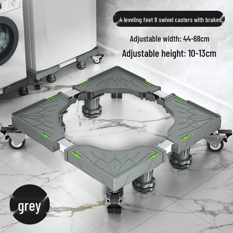 Adjustable Appliance Roller Base with Brakes