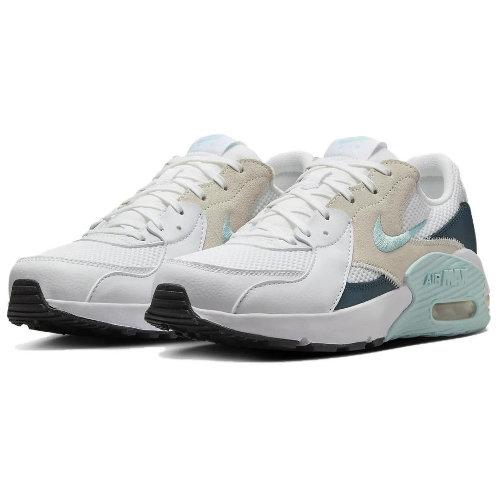Nike  Air Max Excee White Glacier Blue Women Sneakers Armory-Navy Black CD5432-131