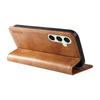 For Samsung Galaxy S24 FE Case Litchi Texture Leather Wallet Flip Phone Cover