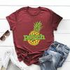 Pineapple Psych T-Shirt Psych TV Show Tshirt I've Heard It Both Ways T-Shirts Unisex O-Neck T-shirt Short Sleeve Casual Tops Tee
