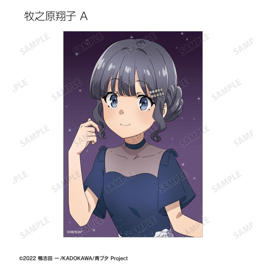 Rascal Does Not Dream of a Dreaming Original Starry Sky Dress Trading Clear Box of 12 Girl Ver. Cards,