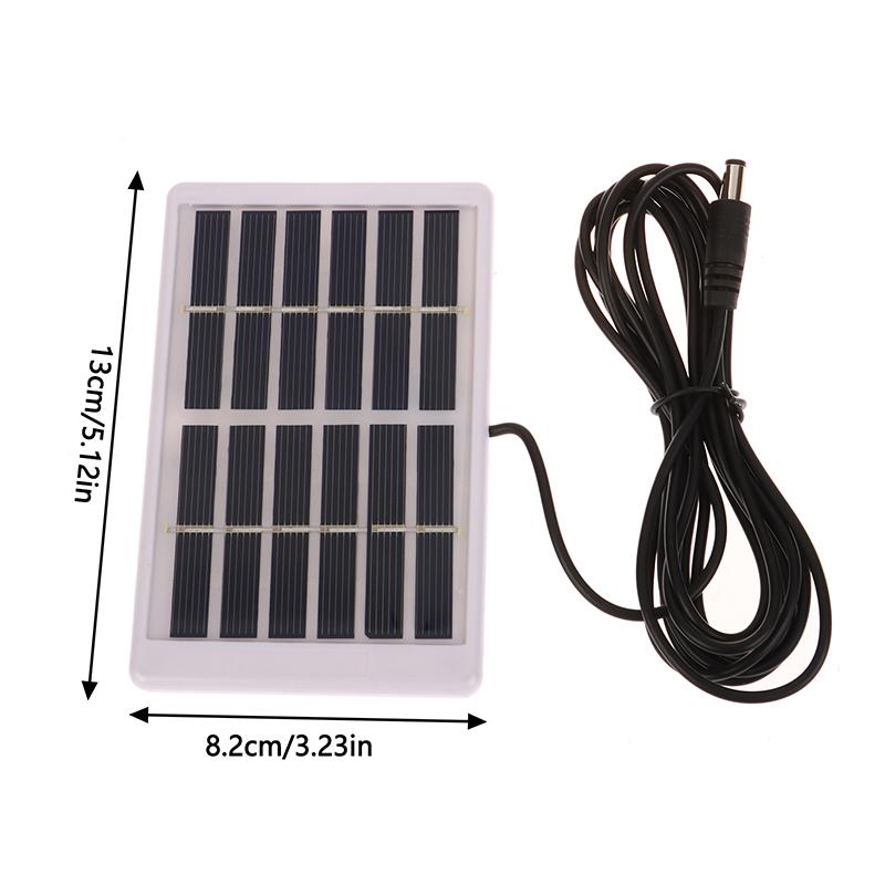 Mini Solar Panel 1W 5V Usb Monocrystalline Solar Panel Power Module Charger Outdoor Polycrystalline Diy