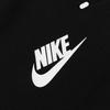 Nike Contrast Logo Print Drawstring Knit Sports Pants Women Bottoms Black 931829-011