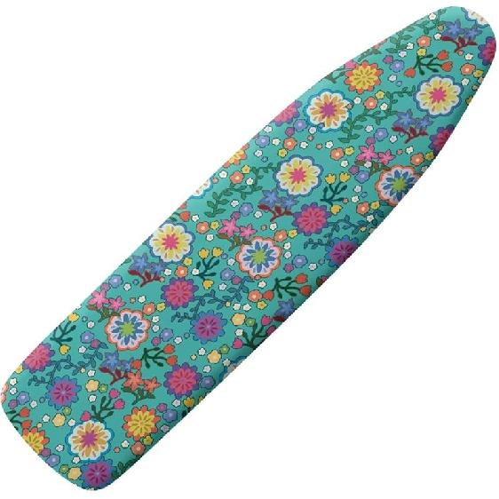 Floral Pattern Iron Board Cover 15x54 Ironing Board Cover with Elastic Edge Scorch Stain Resistant Ironing Board Covers Iron Table Cover