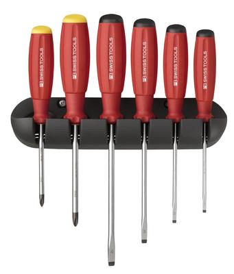 SwissGrip Screwdriver Set with Holder 8244