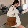 Winter Fashion Luxury Shoulder Bags For Women Retro Pu Leather Flap Crossbody Bag