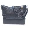 Chanel No. 24 A93824 Black Gabrielle De Chanel Large Hobo Shoulder Bag Shoulder Bag blackUsed