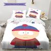 Stan Marsh Pattern Bedding Home Decoration Birthday Gift ( 1 Duvet Cover + 2 Pillowcase, Without Core),fan Merchandise.